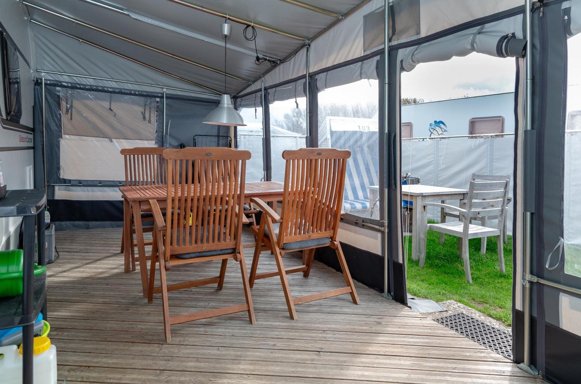 Wohnwagenvermietung Hoernum / Sylt Exterior foto